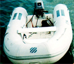 1997 9' West Marine inflatable